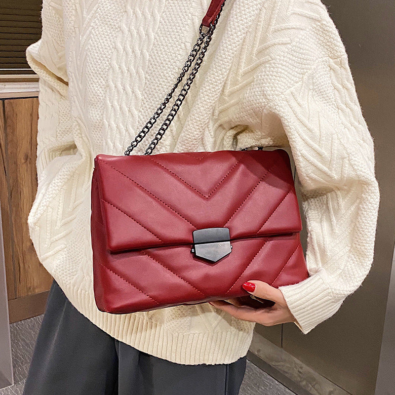 Embroidered PU Leather Crossbody Bag for Women, product view 8