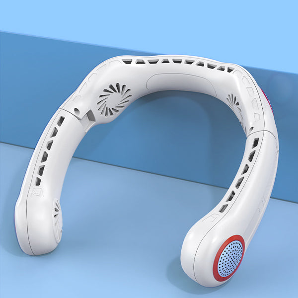 USB Bladeless Neck Fan, close-up product view