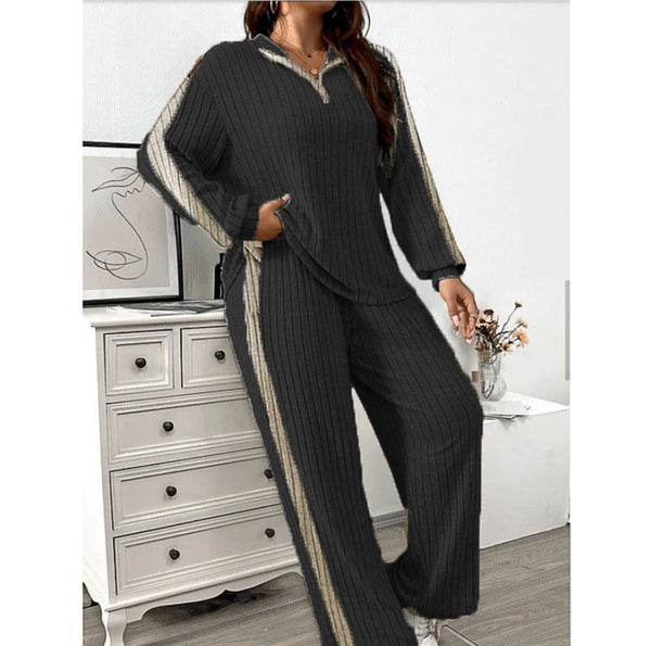 Women’s Batwing Sweater Pants Set, product view 8
