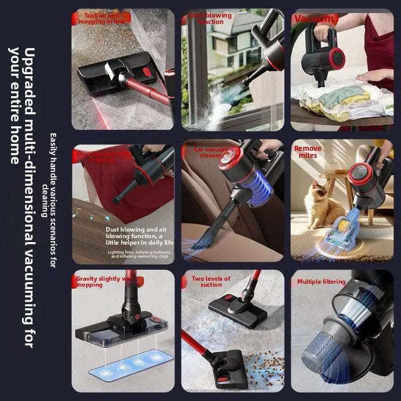 Cordless handheld vacuum with 12KPa suction — additional view 4