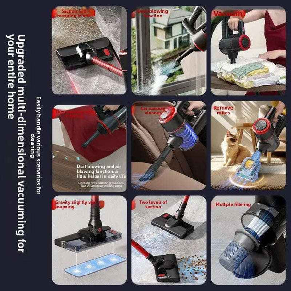 Cordless handheld vacuum with 12KPa suction — additional view 4