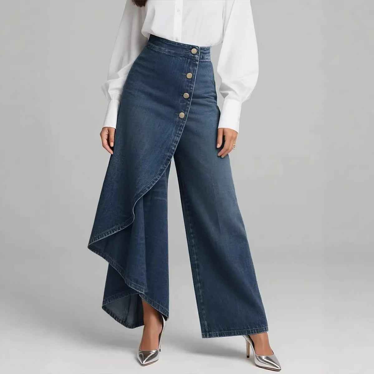 Wide-leg casual pants — additional view 3