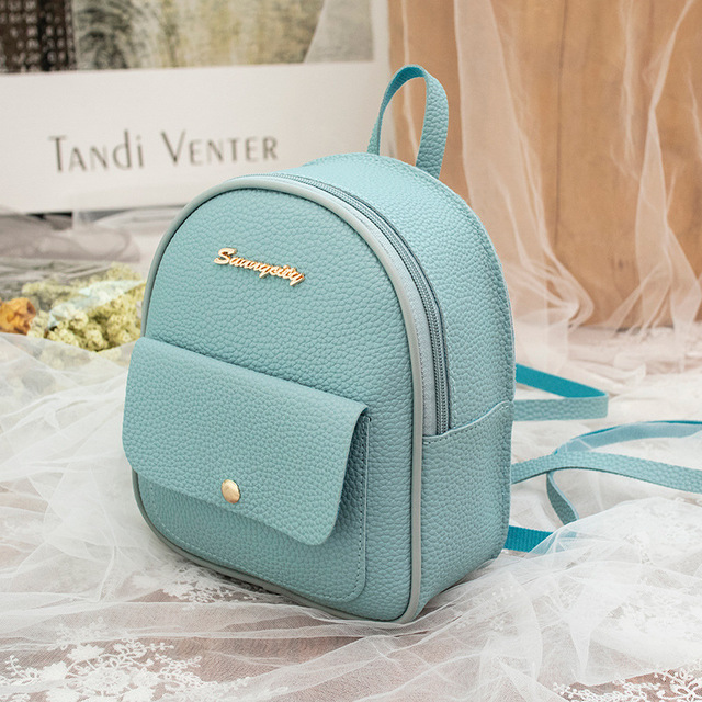 Product detail photo of Mini Letter Backpack, blue, everyday style