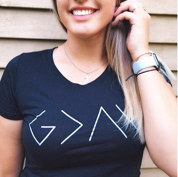 Women's Cotton Short Sleeve T-Shirt, angled product view