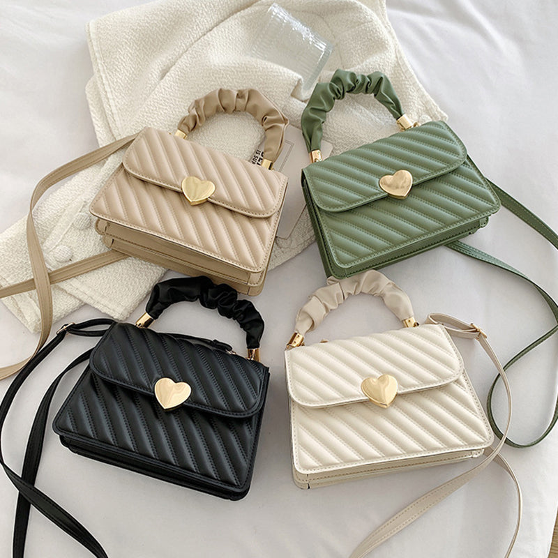 Love Heart Chain Shoulder Bag - PU Leather Handbag for Women, product view 8