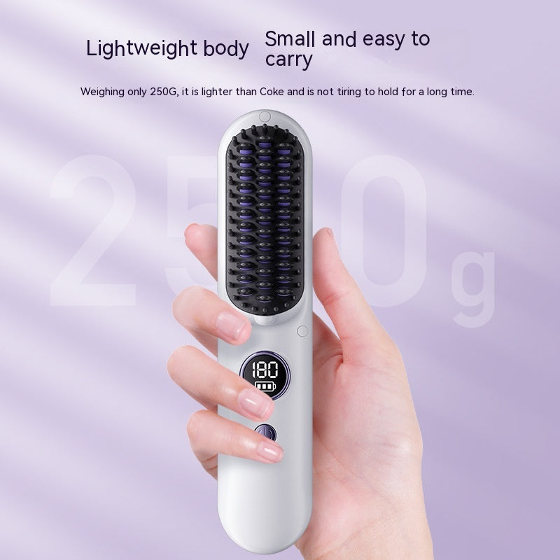 Cordless 2-in-1 Straightening and Curling Comb, alternate product view