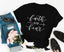 Faith Over Fear Christian T-Shirt for Women, alternate product view
