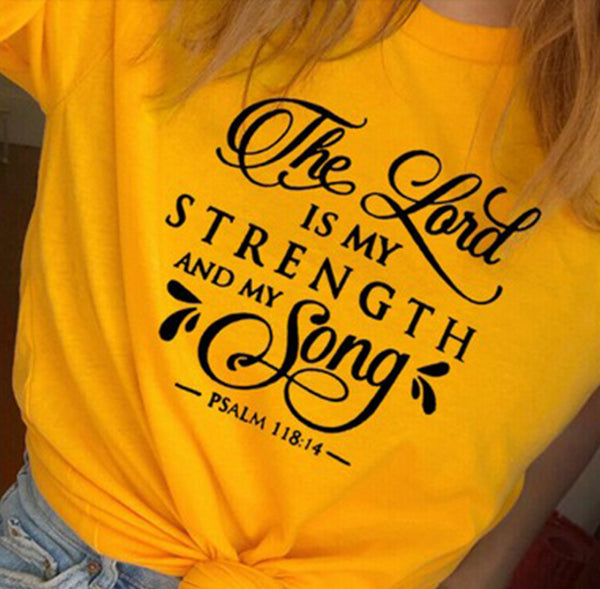 Retro Faith Slogan Graphic T-Shirt for Women, alternate product view