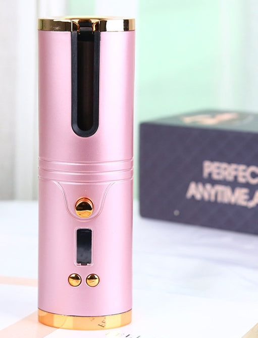 Mini Cordless Automatic Curling Iron with Ceramic Barrel 副圖