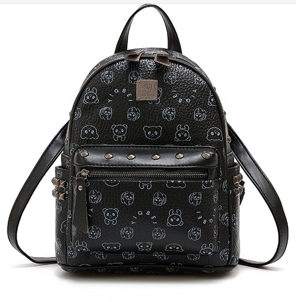 Korean-Style PU Backpack — product image 2