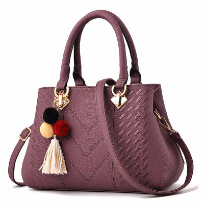 Women's PU Leather Crossbody Handbag, front product view