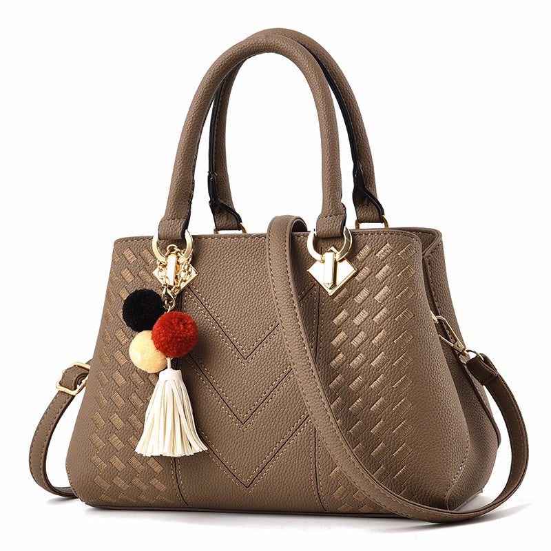 Women's PU Leather Crossbody Handbag, close-up product view