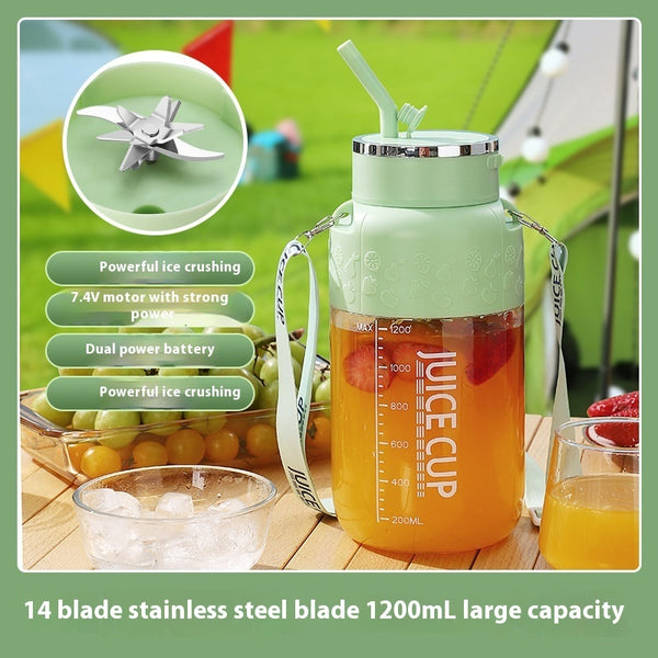 Cordless Portable Juicer Blender – 1200ml, side product view