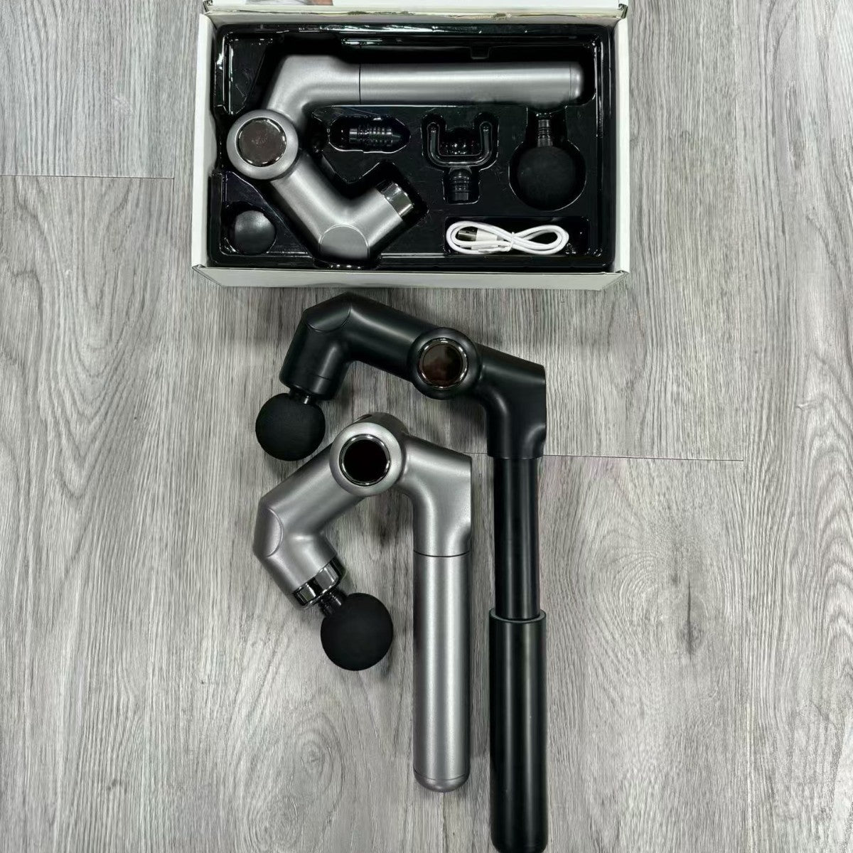 Massage gun charging base detail
