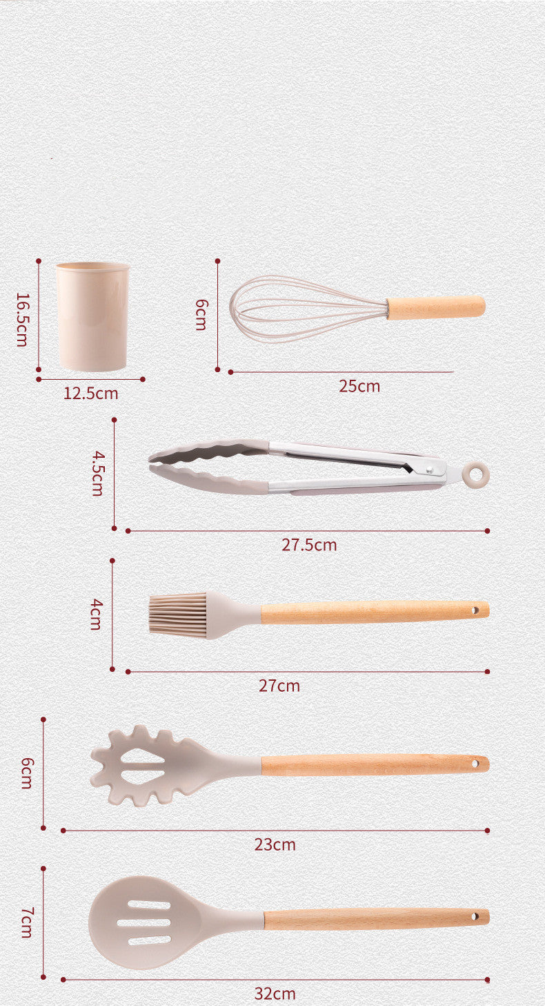 12-Piece Silicone Kitchen Utensil Set — product image 8