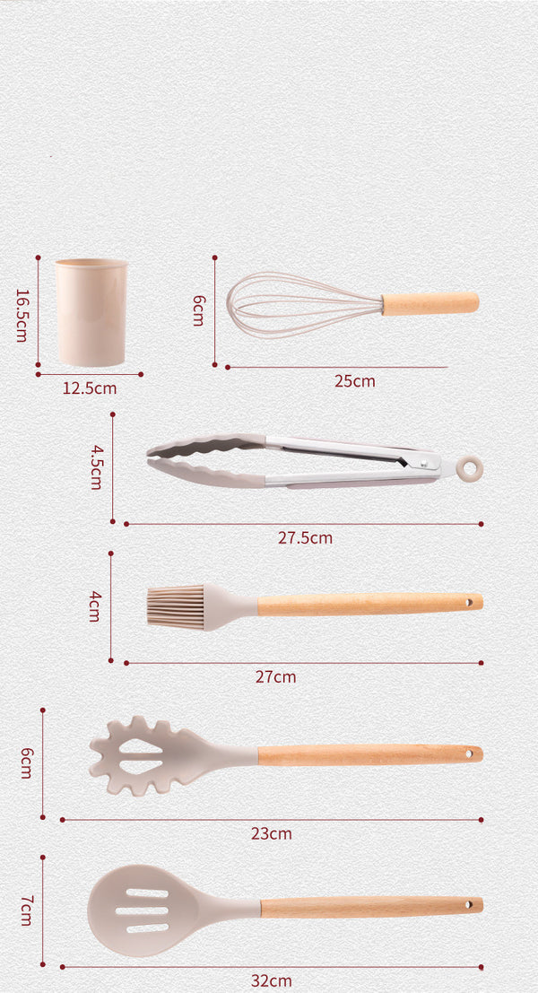 12-Piece Silicone Kitchen Utensil Set — product image 8