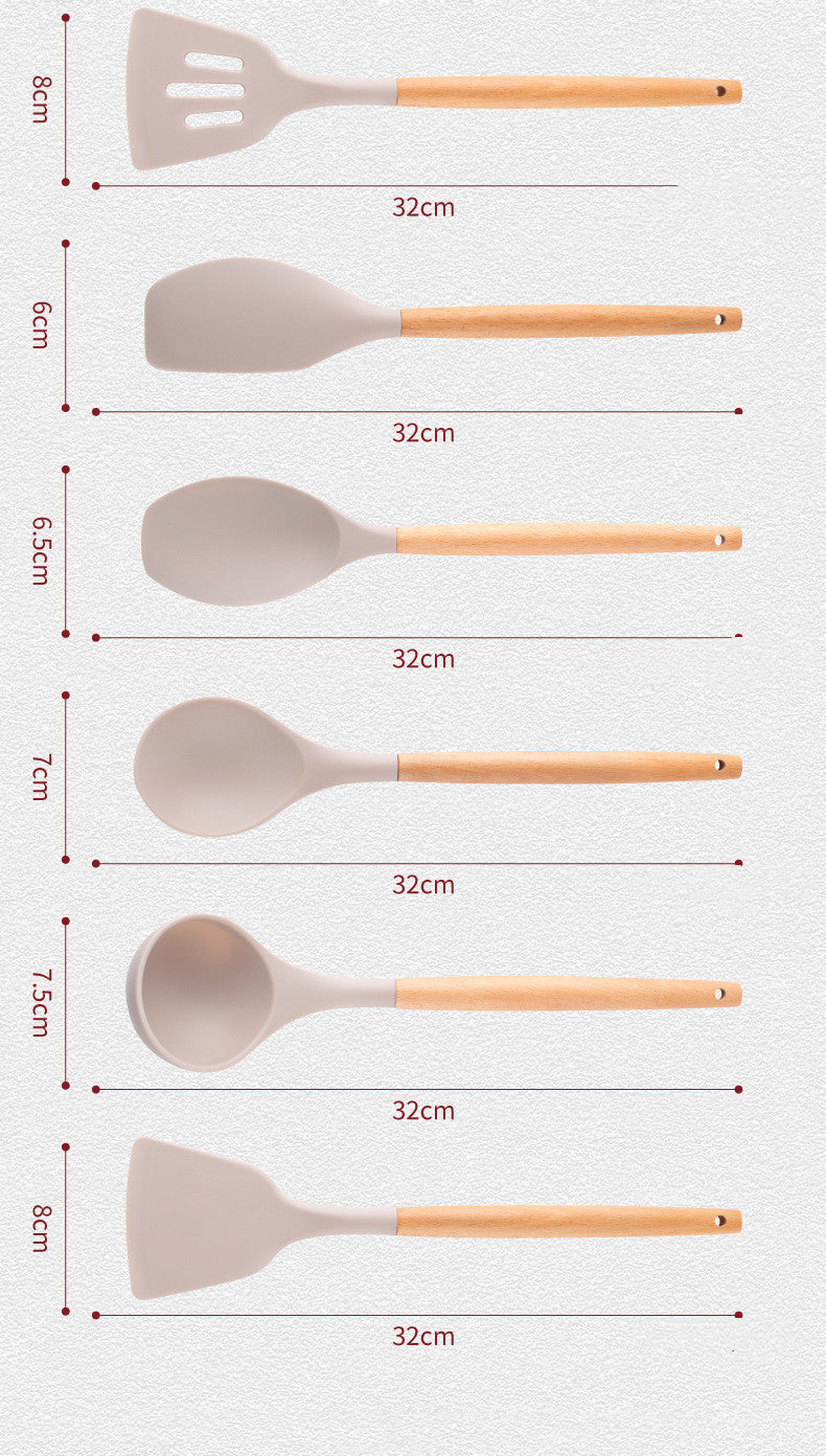 12-Piece Silicone Kitchen Utensil Set — product image 7