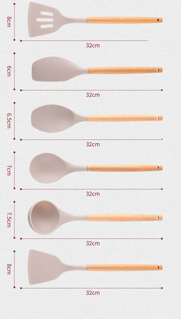 12-Piece Silicone Kitchen Utensil Set — product image 7