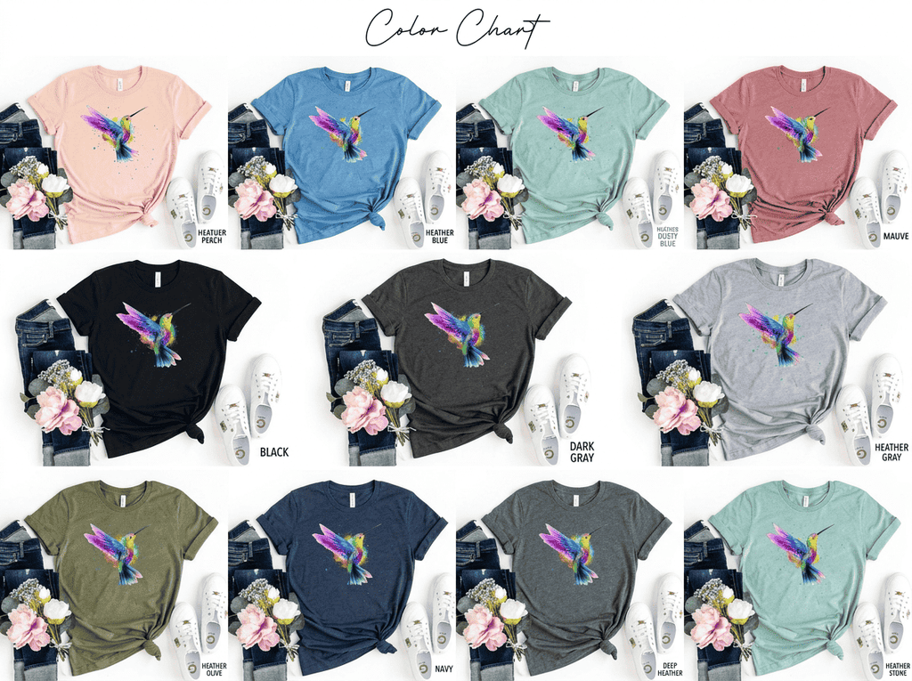 Hummingbird print t-shirt — additional view 5