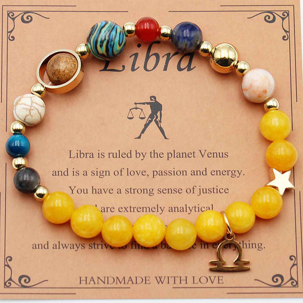 Magic of Eight Planets Jewelry Bracelet-Fashion-Splashis-Color:Libra Topaz-Splashis