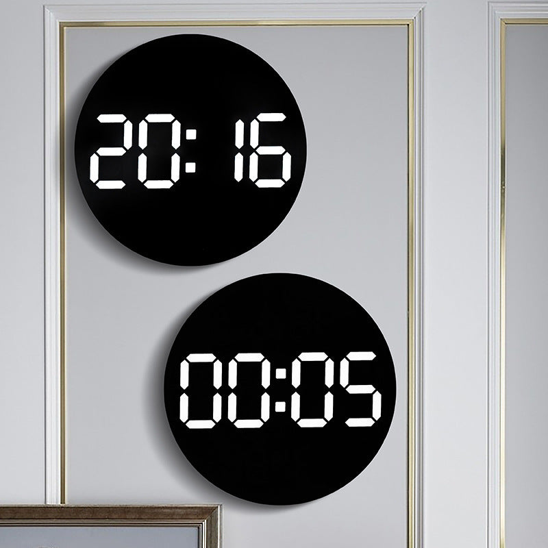 Multi-Function Digital Wall Clock with Temperature Humidity Display view 4