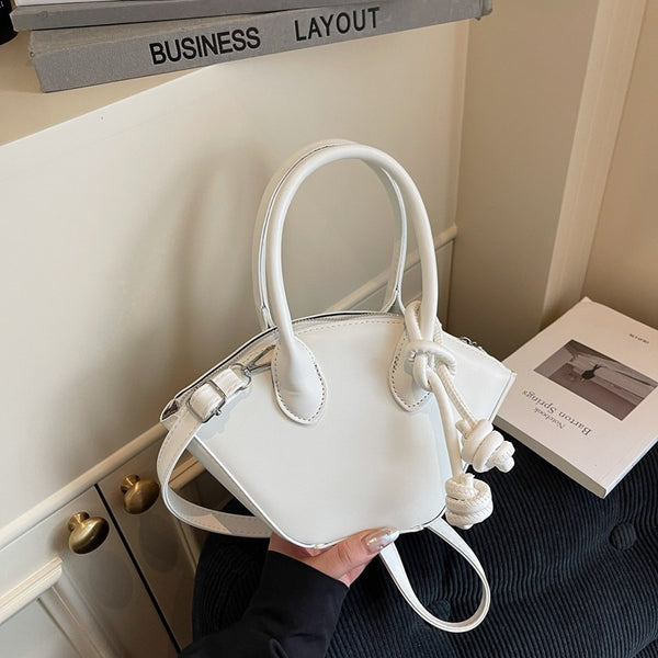 Western-Style PU Crossbody Bag, front product view