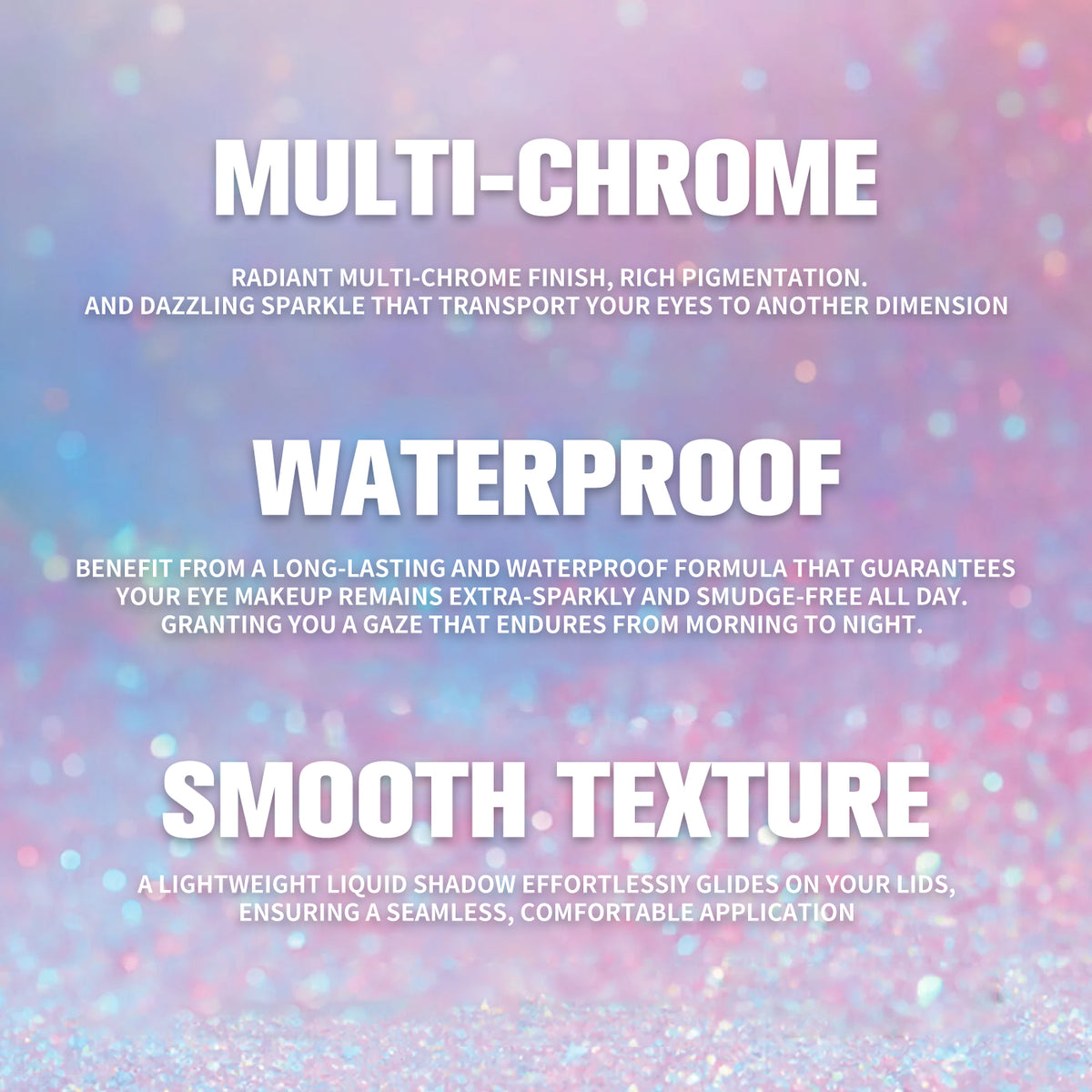 8-Shade Chameleon Multichrome Eyeshadow Bundle - Color-Shifting, product view 8