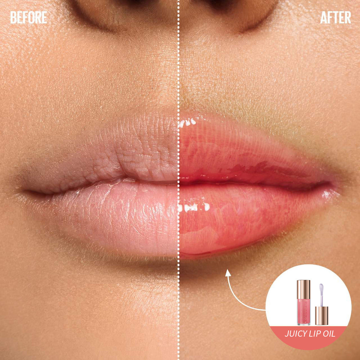 8-Piece Juicy Lip Oil Set - Non-Sticky, Fruit-Flavored Kit, product view 11
