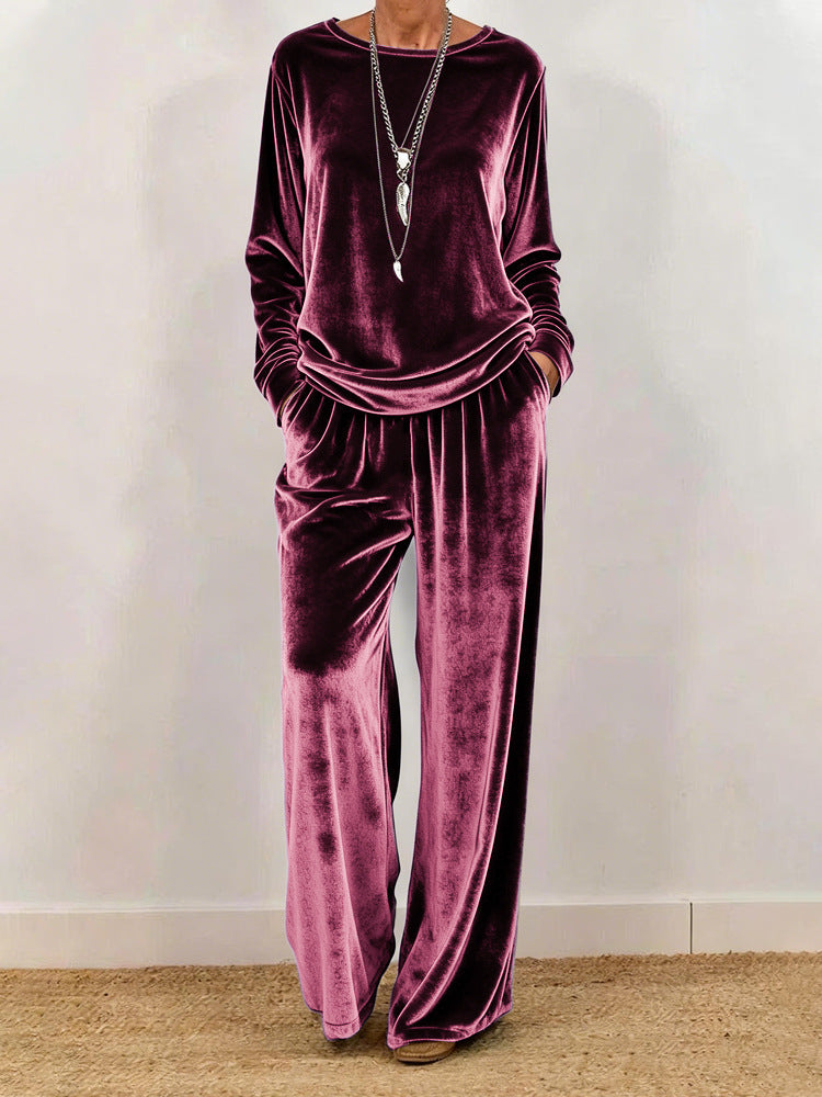 Women's Long-Sleeve Pullover & Pants Set — product image 9
