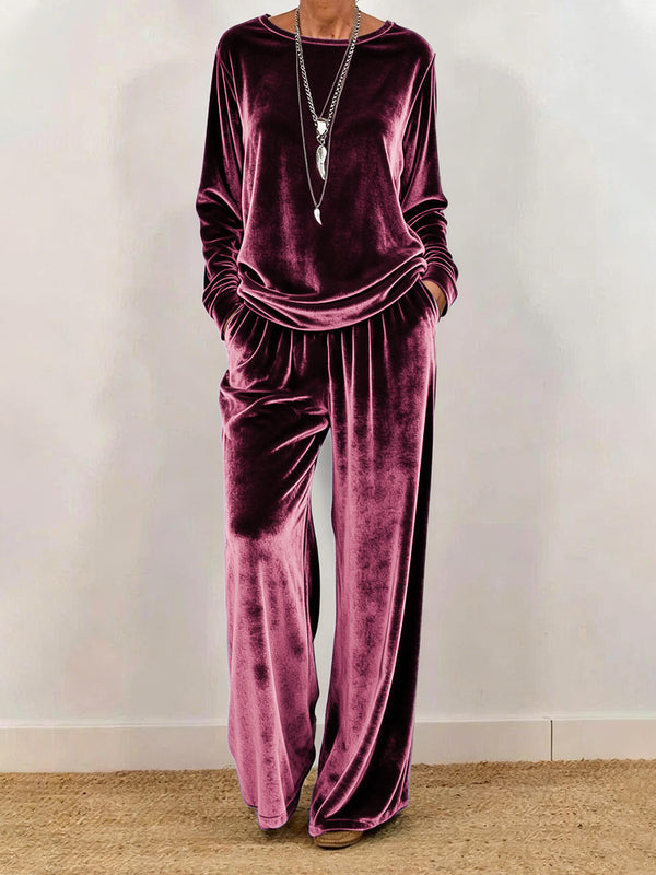 Women's Long-Sleeve Pullover & Pants Set — product image 9