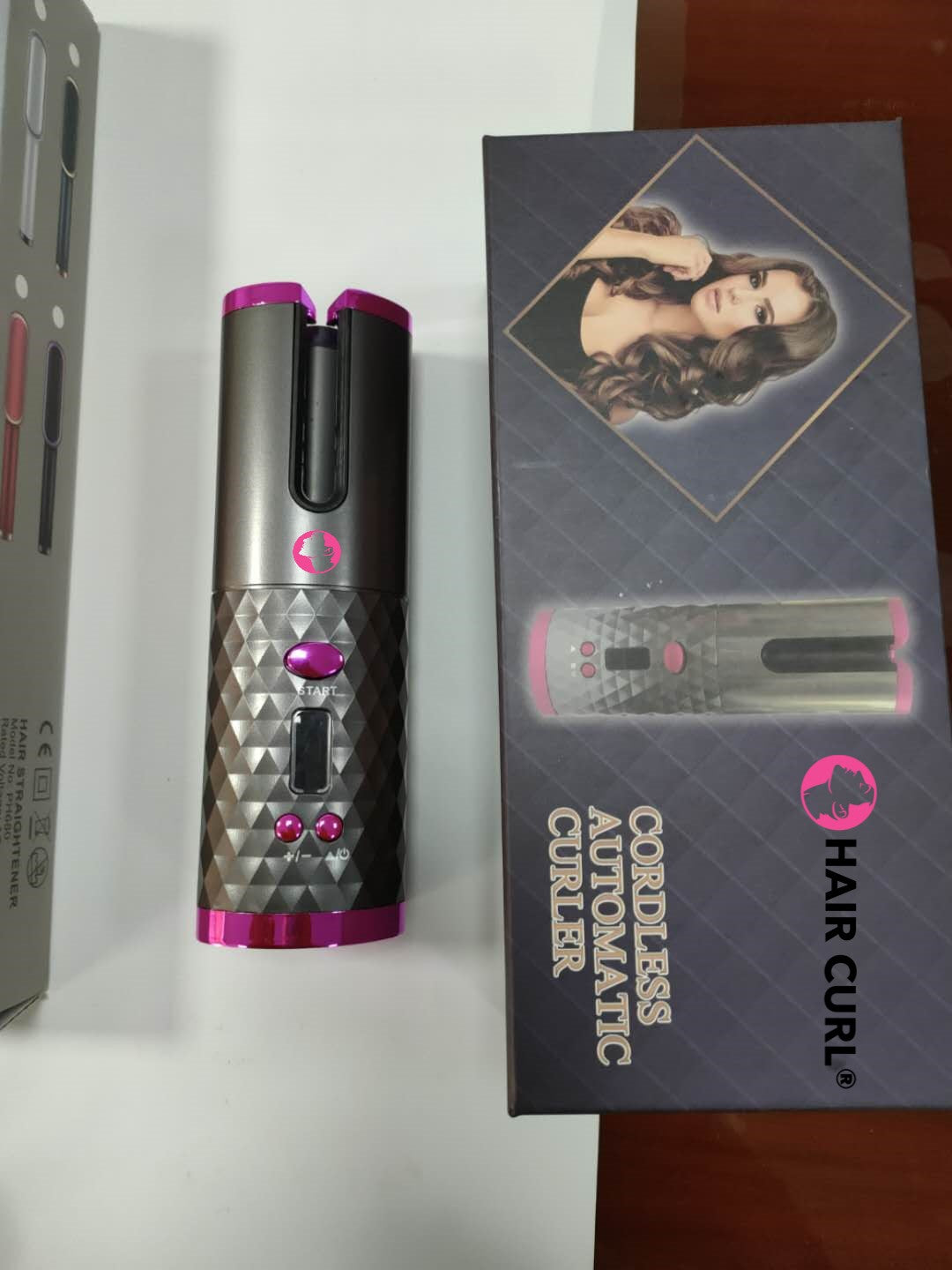Rechargeable Cordless Automatic Curling Iron 2500mAh 副圖