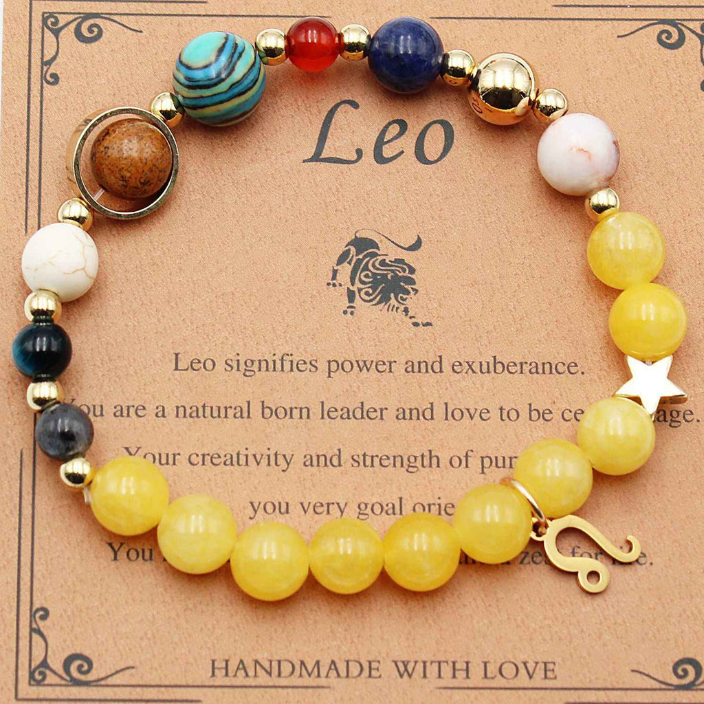 Magic of Eight Planets Jewelry Bracelet-Fashion-Splashis-Color:Leo Topaz-Splashis