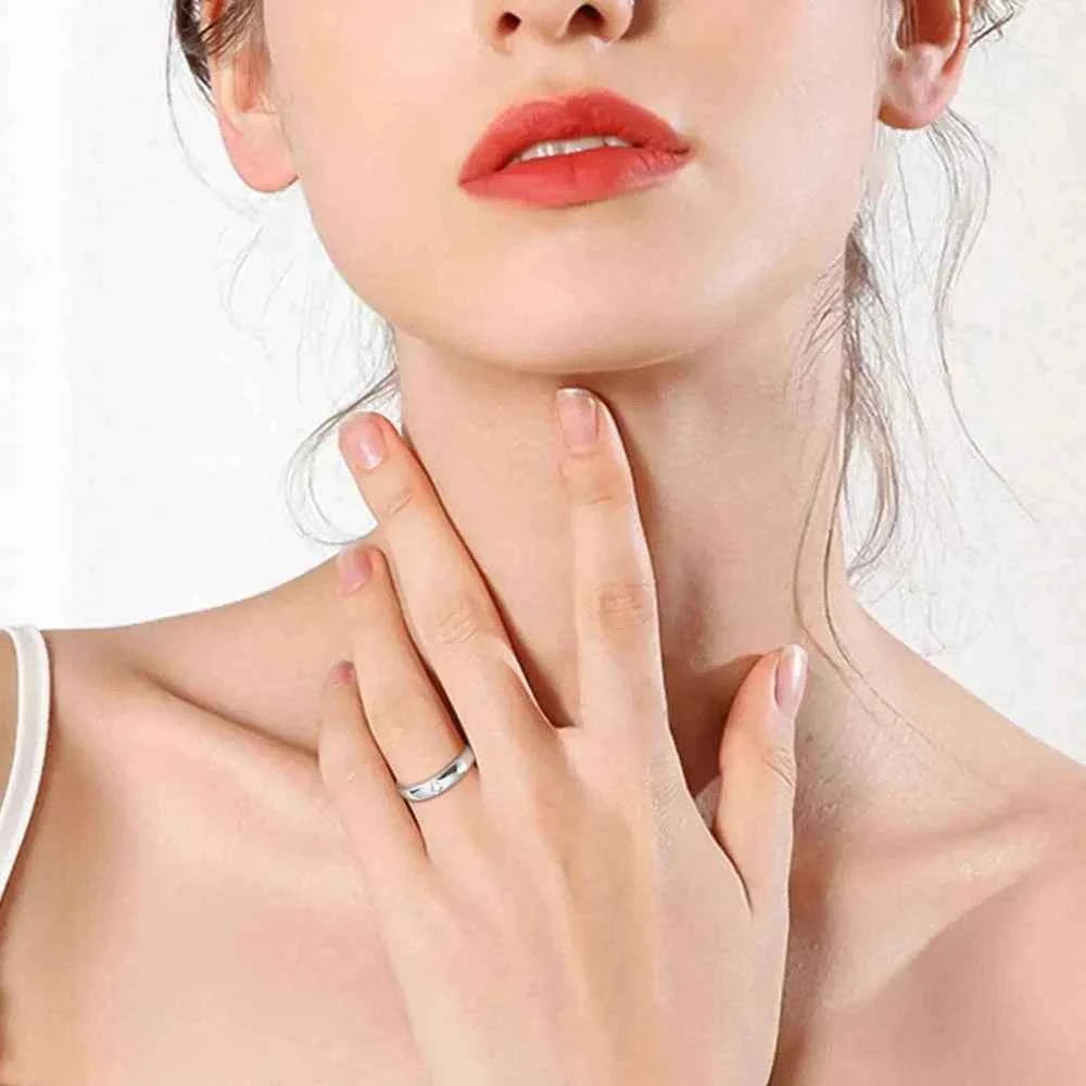 silver-plated alloy Inlaid Cubic zirconia Ring-Rings-Splashis-Splashis