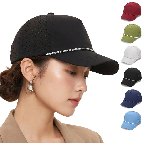 Women's Perforated Quick-Dry Baseball Cap-Splashis