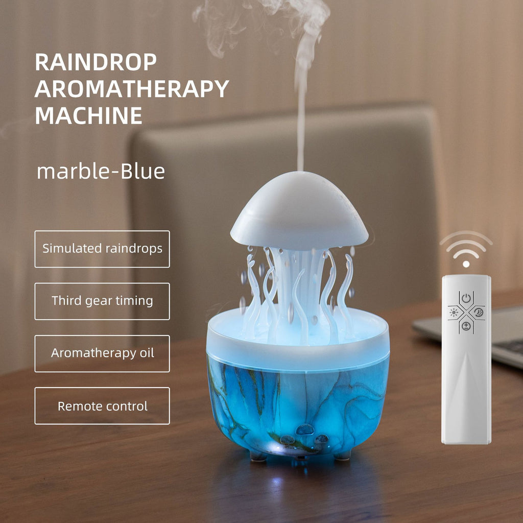 Jellyfish humidifier with rotating mist effect view 24