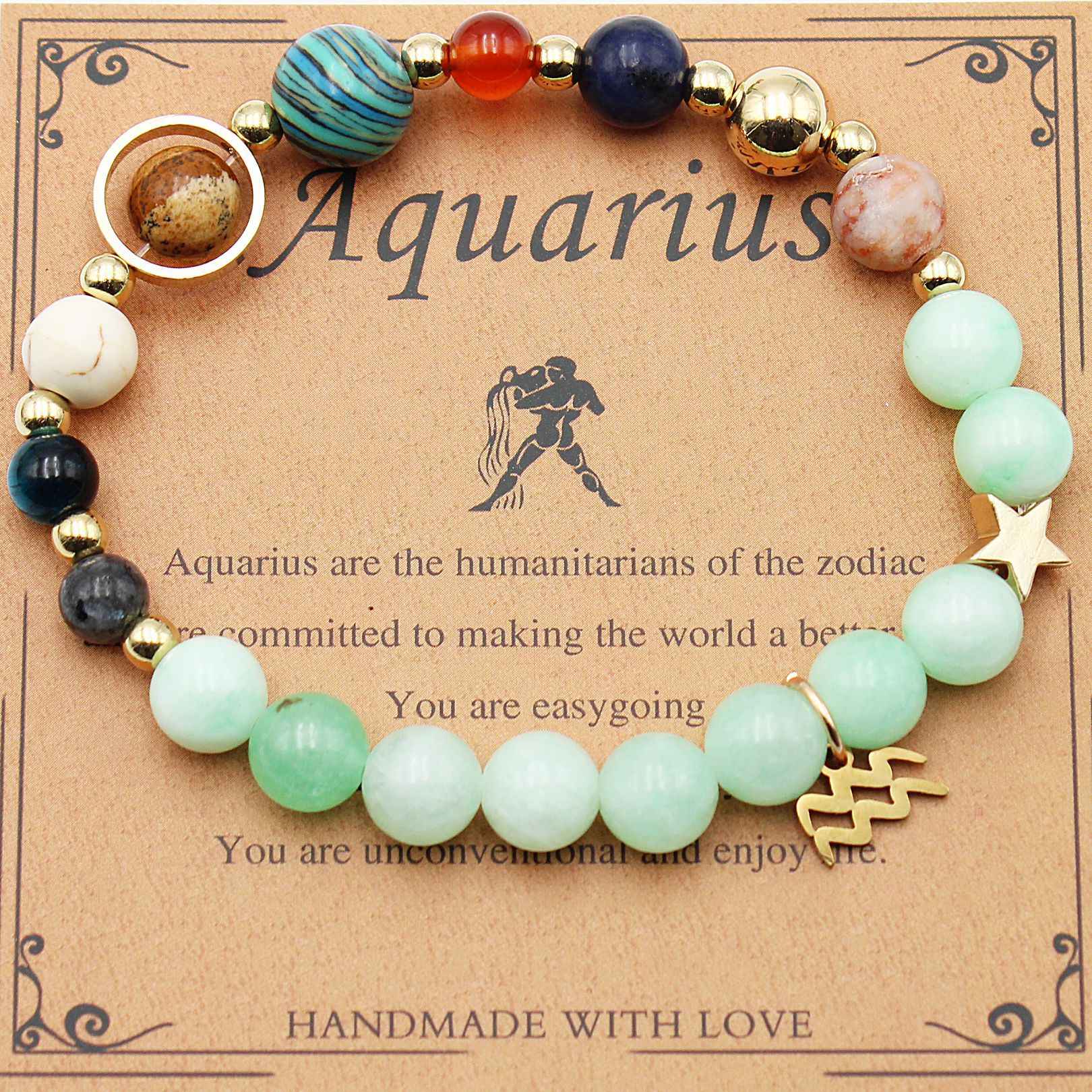 Eight planets beaded bracelet — additional view 11