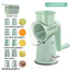 Vegetable cutter shown in use in kitchen