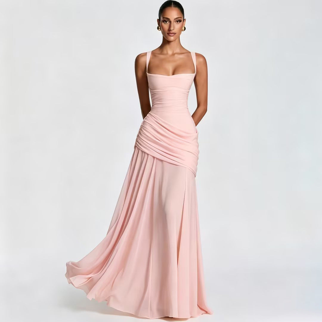 Flattering Sleeveless Slip Dress