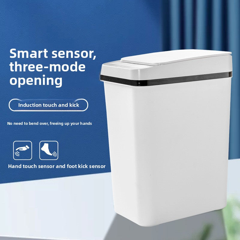 Motion Sensor Smart Trash Can with Foot Pedal view 3
