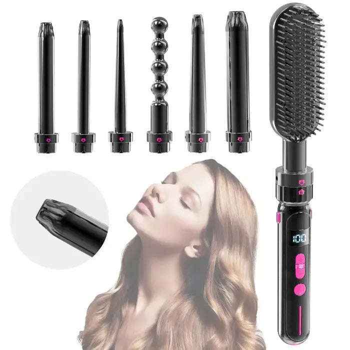 2-in-1 curling and straightening iron — primary view Main image