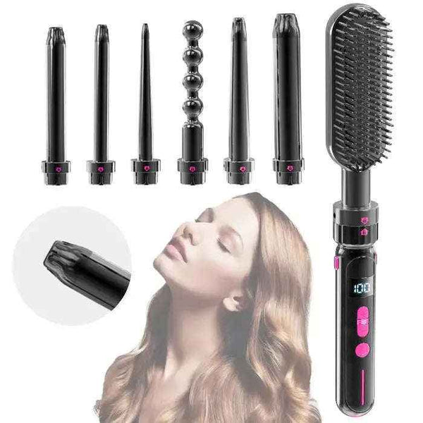 2-in-1 curling and straightening iron — primary view