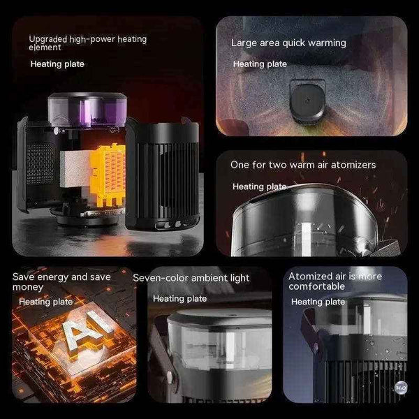 2-in-1 heater and humidifier — additional view 5