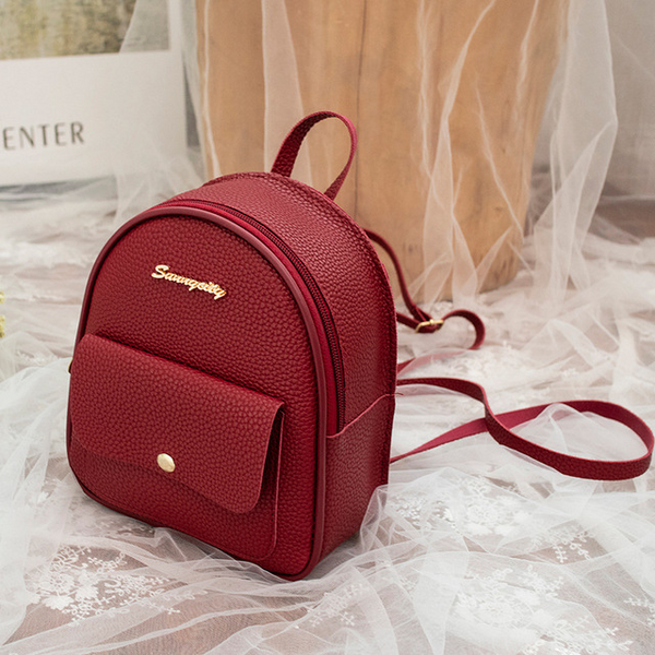 Main product photo of Mini Letter Backpack, blue, everyday style