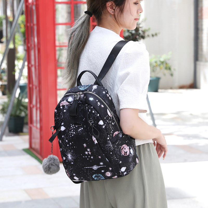 Product detail photo of Solid School Backpack, black, everyday style, solid school backpack