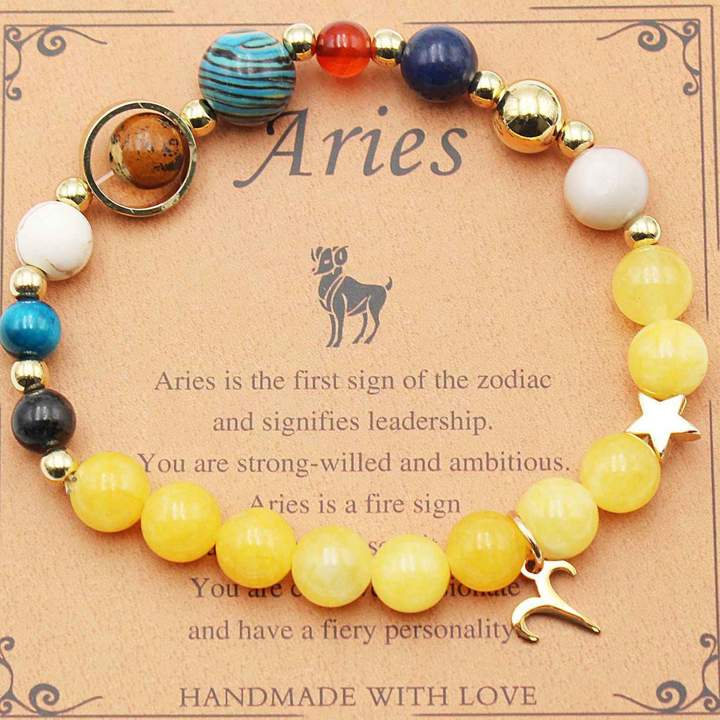 Magic of Eight Planets Jewelry Bracelet-Fashion-Splashis-Color:Aries Topaz-Splashis