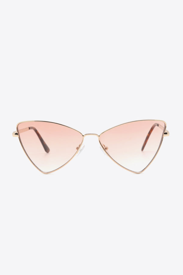 Metal frame cat-eye sunglasses — additional view 3