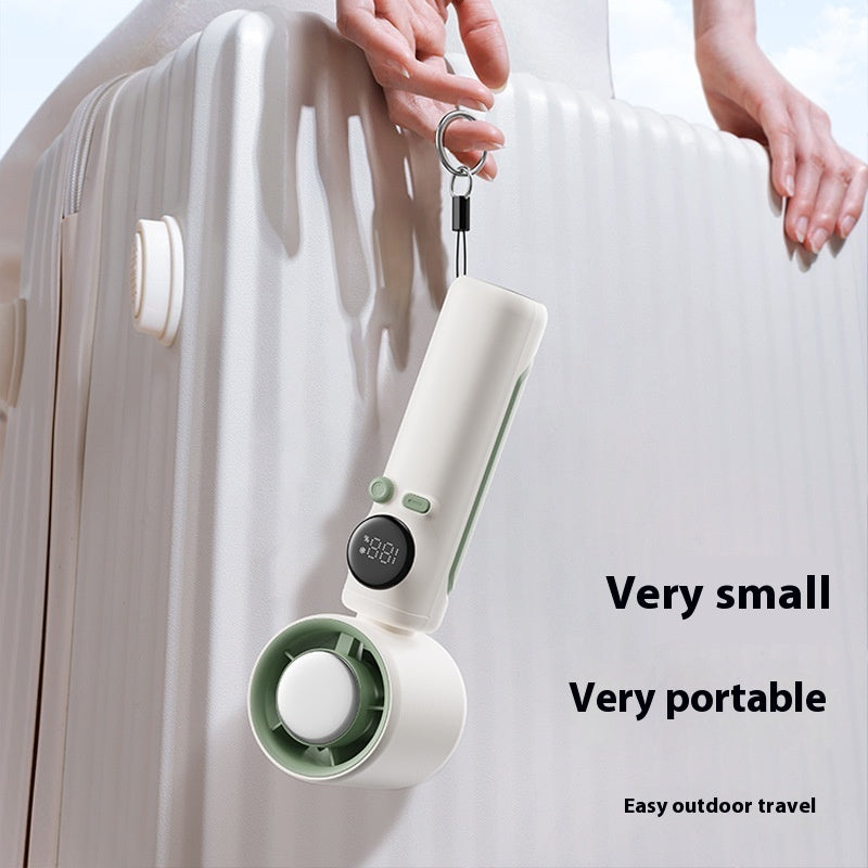 USB Handheld Turbo Fan, side product view