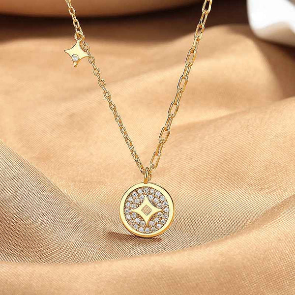Coin pendant necklace — additional view 3