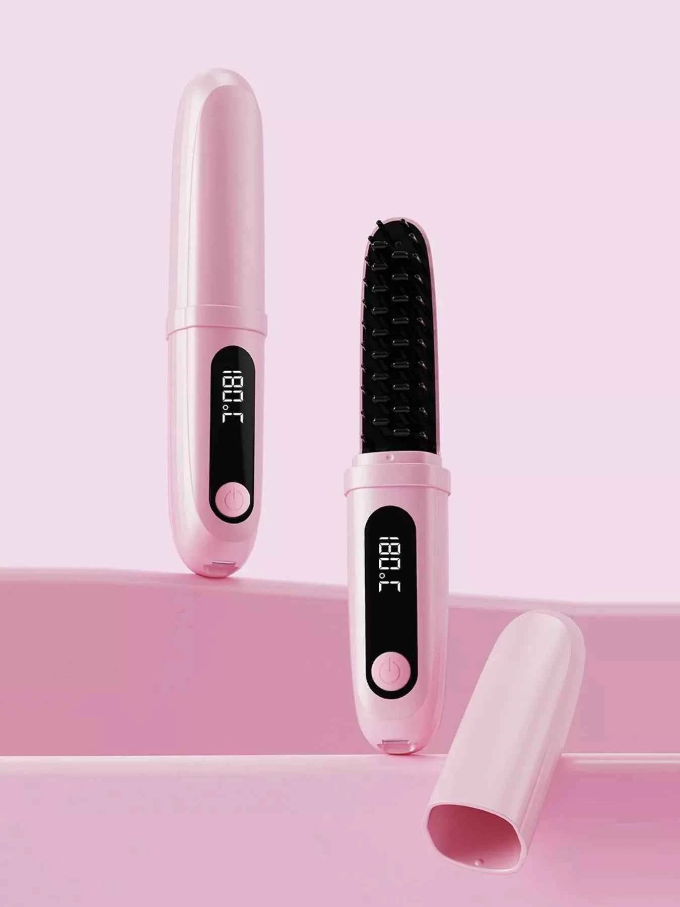 Rechargeable Heated Straightening Comb Secondary image