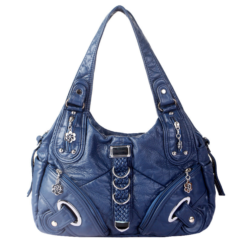 Stitched PU Crossbody Bag, product view 8
